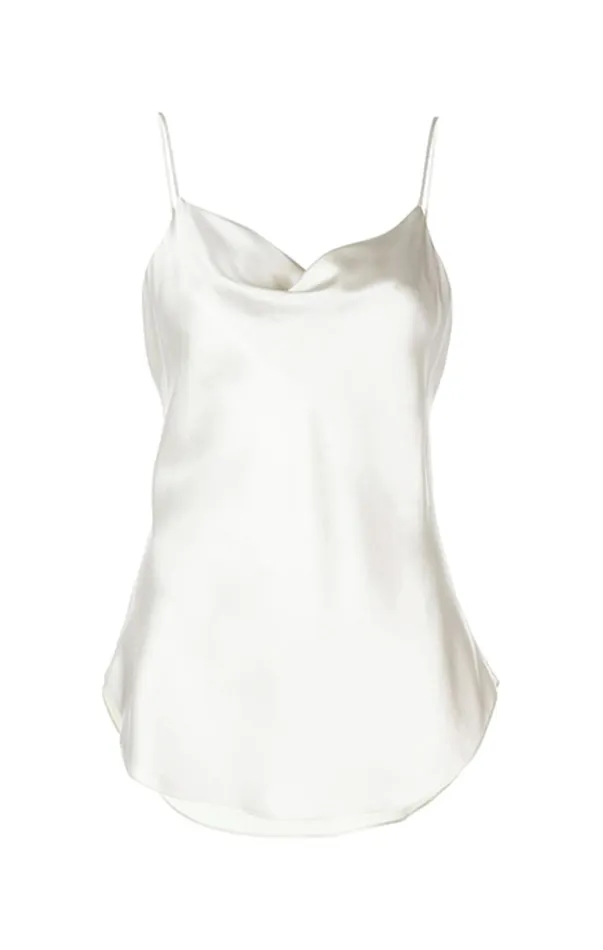 Women Tank Tops and Camisoles Cinq Sept Marta Cami Ivory