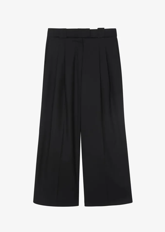 Women Tate Trousers 8211 Black The Frankie Shop Bottoms