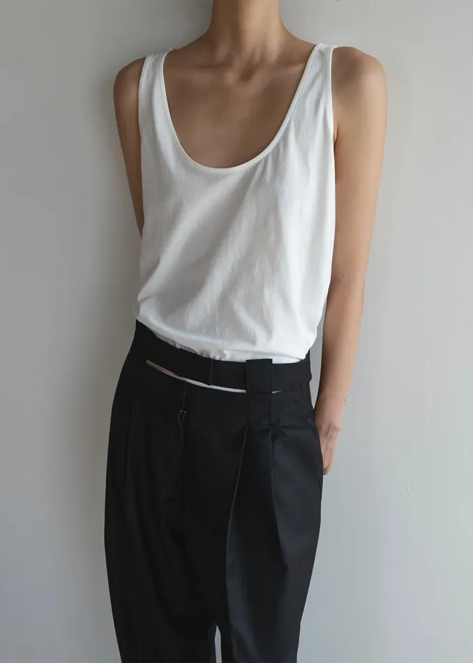 Women Tate Trousers 8211 Black The Frankie Shop Bottoms