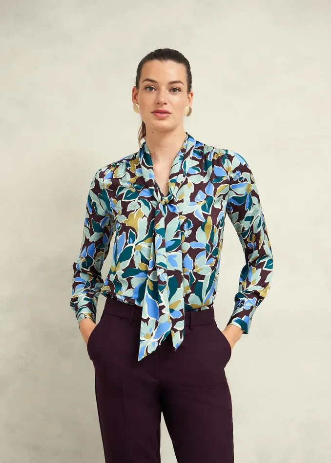 Women Tops Hobbs Alyssa Blouse Multi