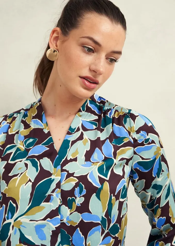 Women Tops Hobbs Alyssa Blouse Multi