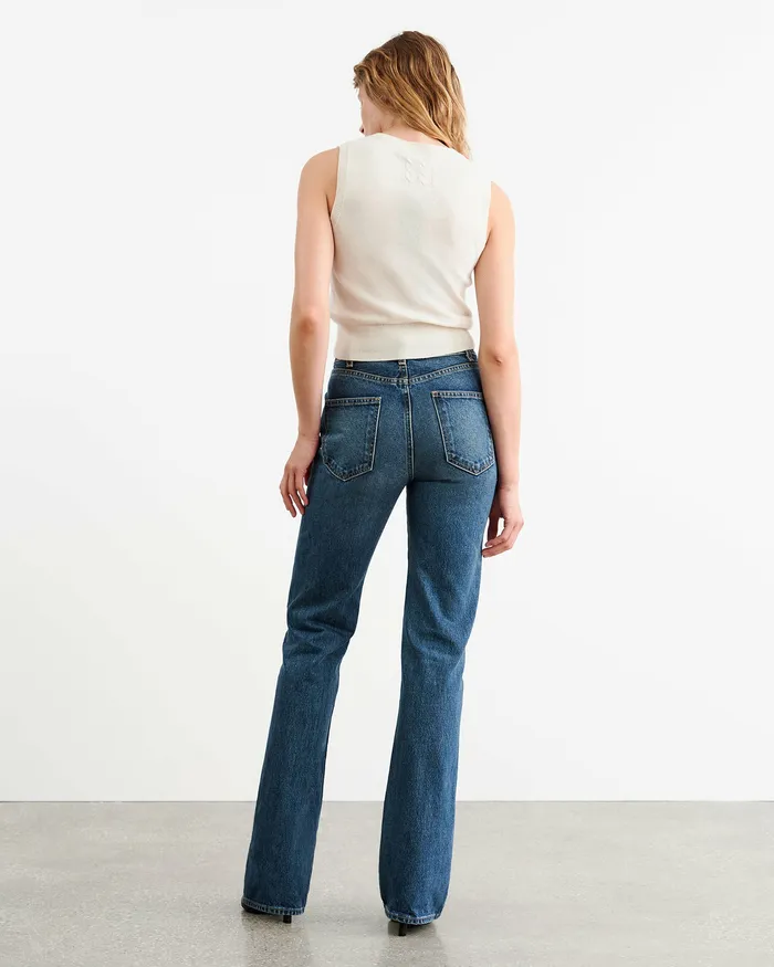 Women Tops Nili Lotan FEBRUARY CASHMERE TANK Ivory