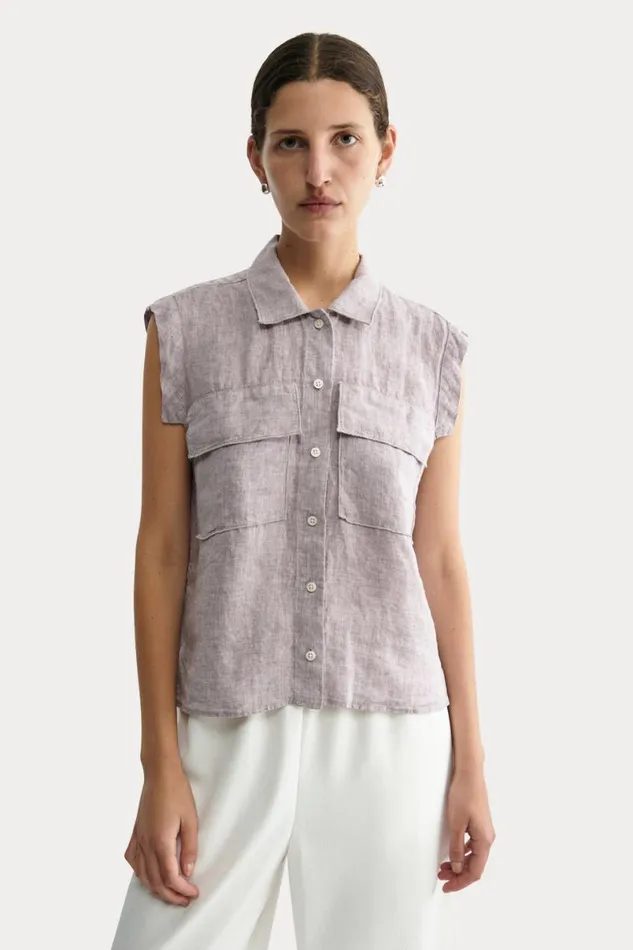 Women Tops Rachel Comey Brewster Top Mauve