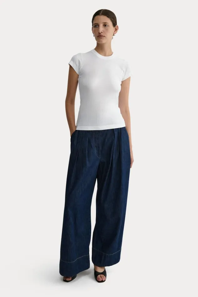 Women Tops Rachel Comey Mead Tee White Women Tops Rachel Comey Mead Tee White