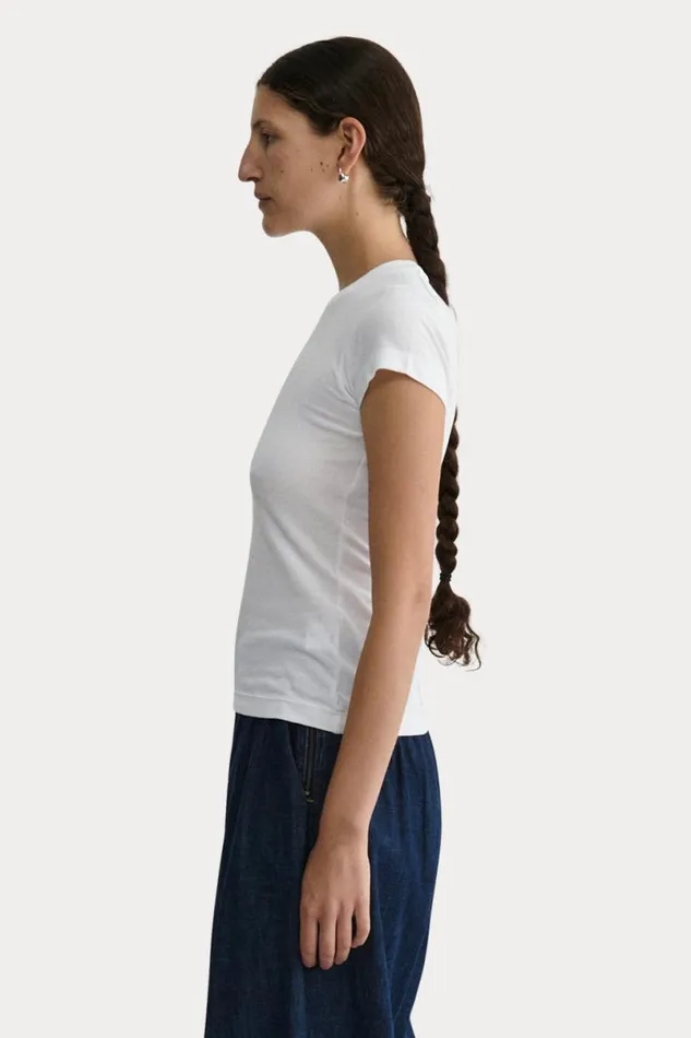 Women Tops Rachel Comey Mead Tee White Women Tops Rachel Comey Mead Tee White
