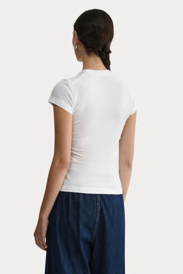 Women Tops Rachel Comey Mead Tee White Women Tops Rachel Comey Mead Tee White