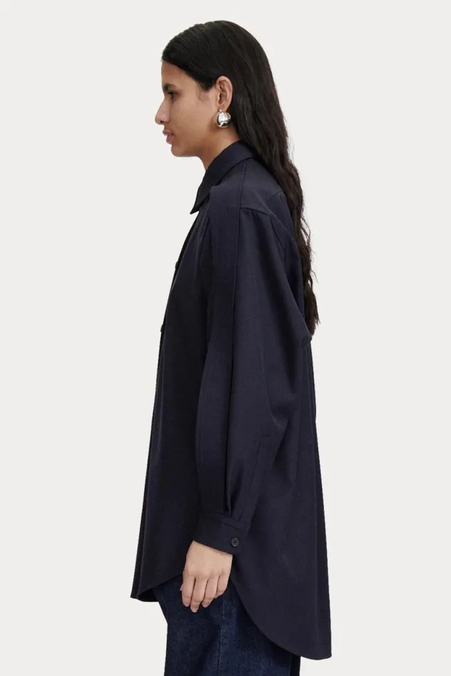 Women Tops Rachel Comey Zanja Shirt Navy