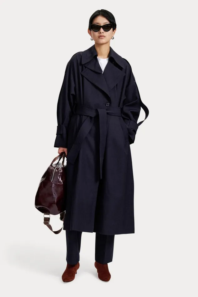 Women Tops Rachel Comey Zanja Shirt Navy