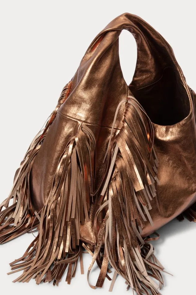 Women Totes Rachel Comey Harley Fringe Bag Bronze Women Totes Rachel Comey Harley Fringe Bag Bronze
