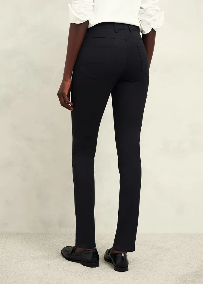 Women Trousers Hobbs Amanda Skinny Jeans Black