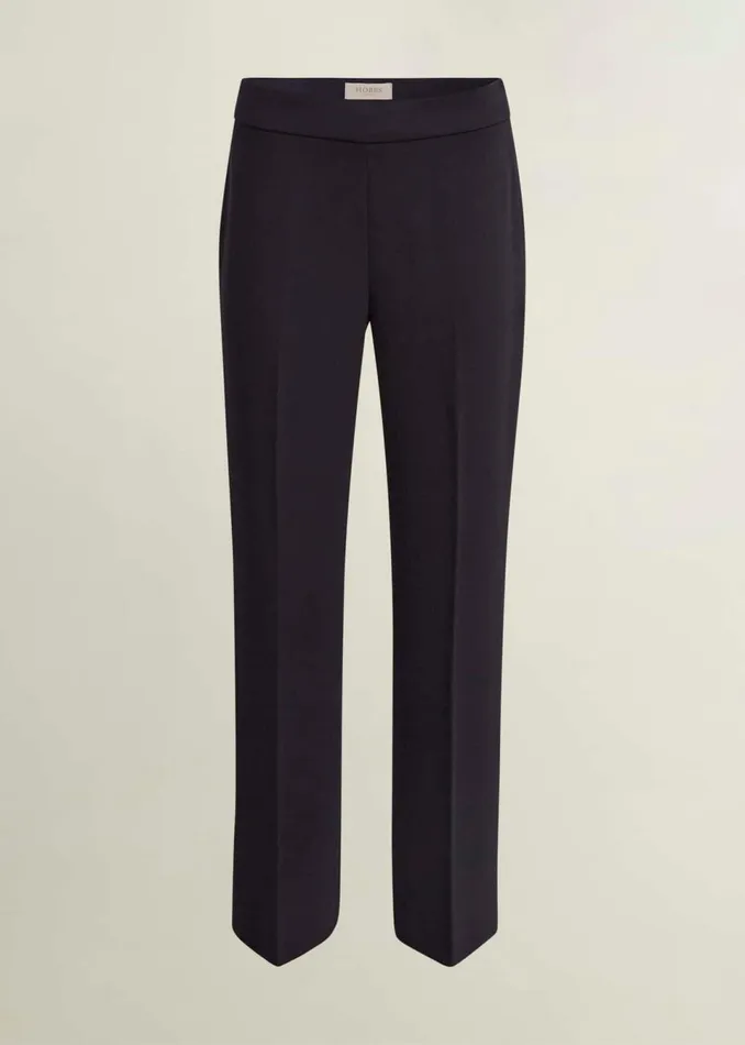 Women Trousers Hobbs Mel Wide Trousers Navy
