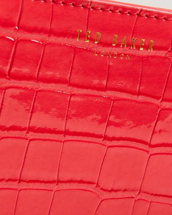 Women VALENSE 8211 Small Croc Effect Purse Coral Ted Baker Purses and Cardholders Women VALENSE 8211 Small Croc Effect Purse Coral Ted Baker Purses and Cardholders