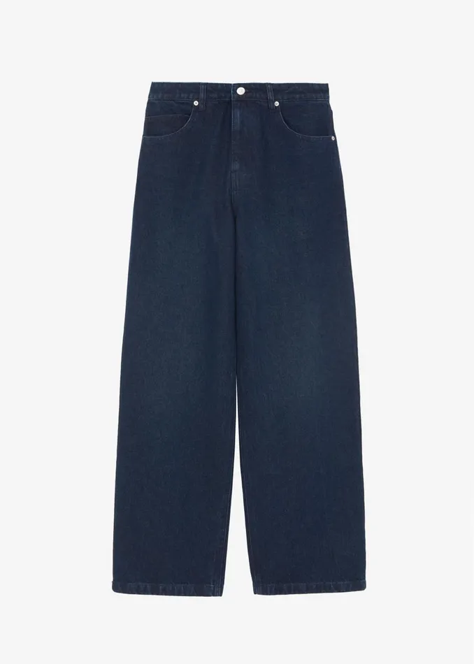 Women William Denim Pants 8211 Dark Wash The Frankie Shop Bottoms