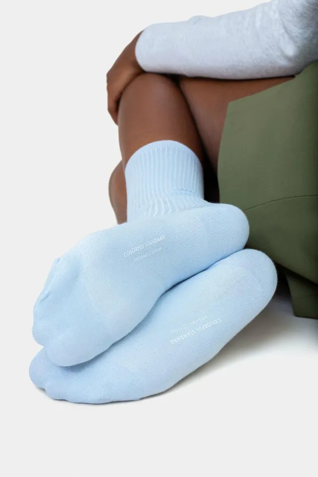 Women Women Classic Organic Sock Emerald Green Colorful Standard Socks