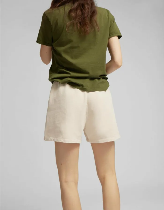 Women Women Organic Sweatshorts Heather Grey Colorful Standard Shorts