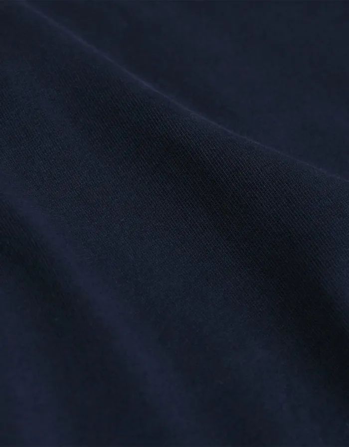 Women Women Organic Sweatshorts Navy Blue Colorful Standard Shorts