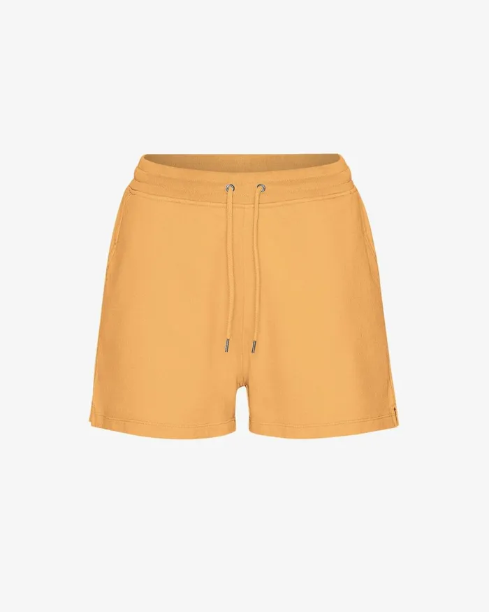 Women Women Organic Sweatshorts Sandstone Orange Colorful Standard Shorts
