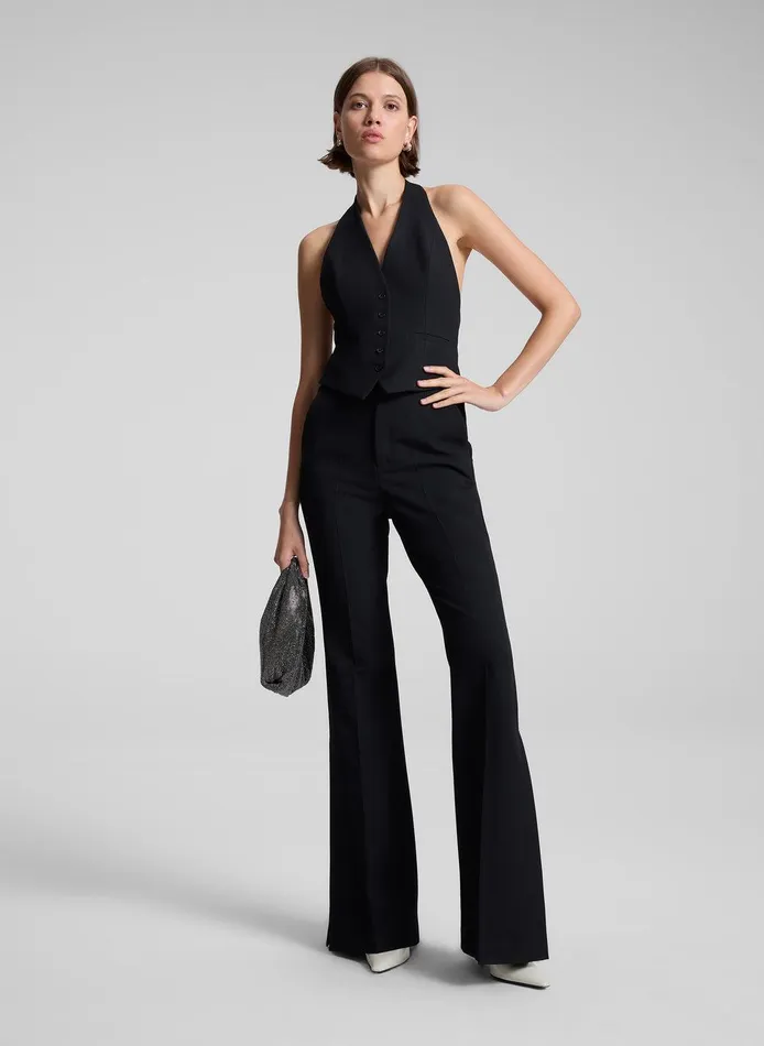 Women Woodson Tailored Jumpsuit Black ALC Jumpsuits