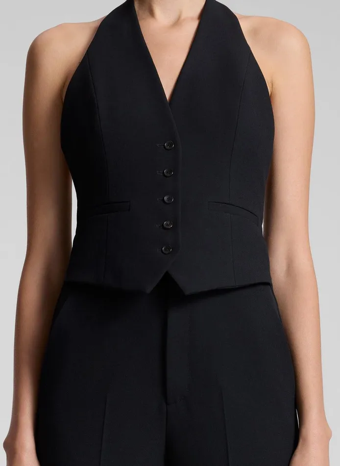 Women Woodson Tailored Jumpsuit Black ALC Jumpsuits