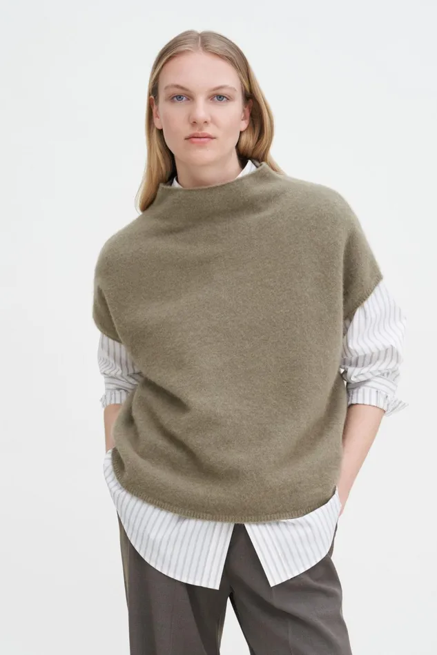 Women Ximena Sweater Faded Moss Filippa K Knitwear