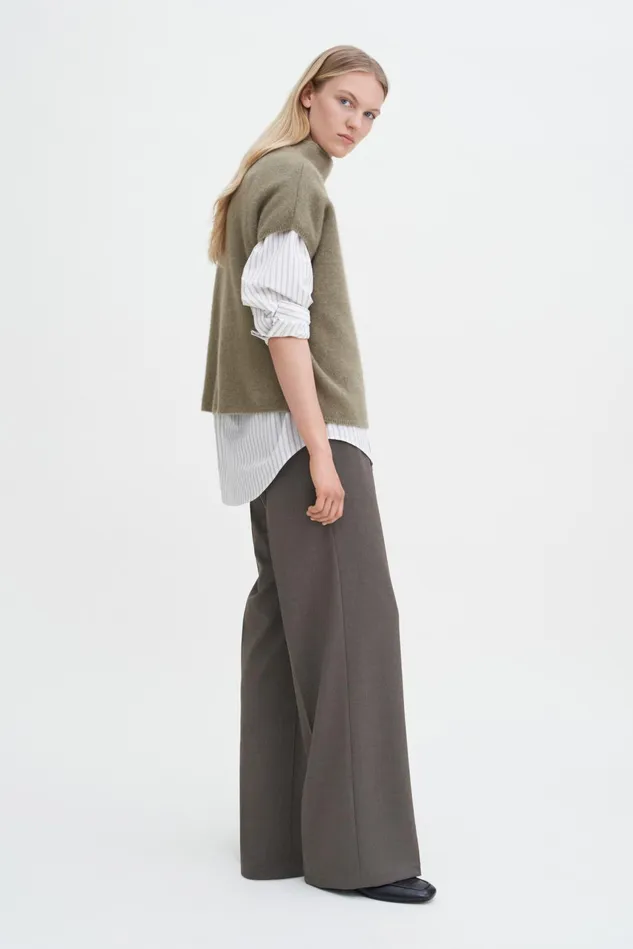 Women Ximena Sweater Faded Moss Filippa K Knitwear