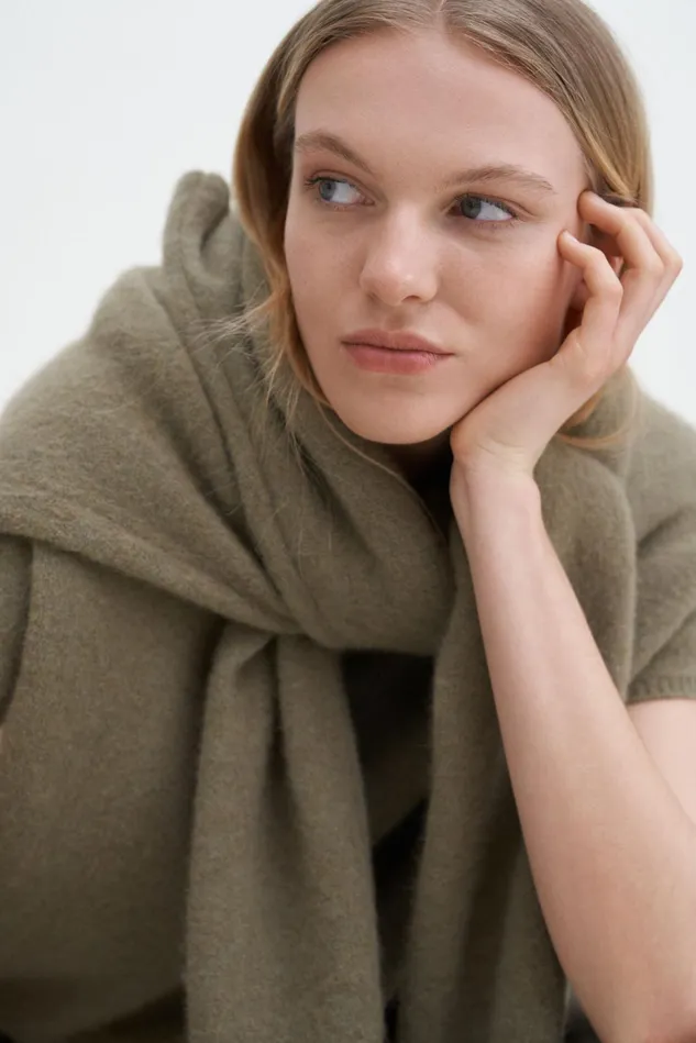 Women Ximena Sweater Faded Moss Filippa K Knitwear