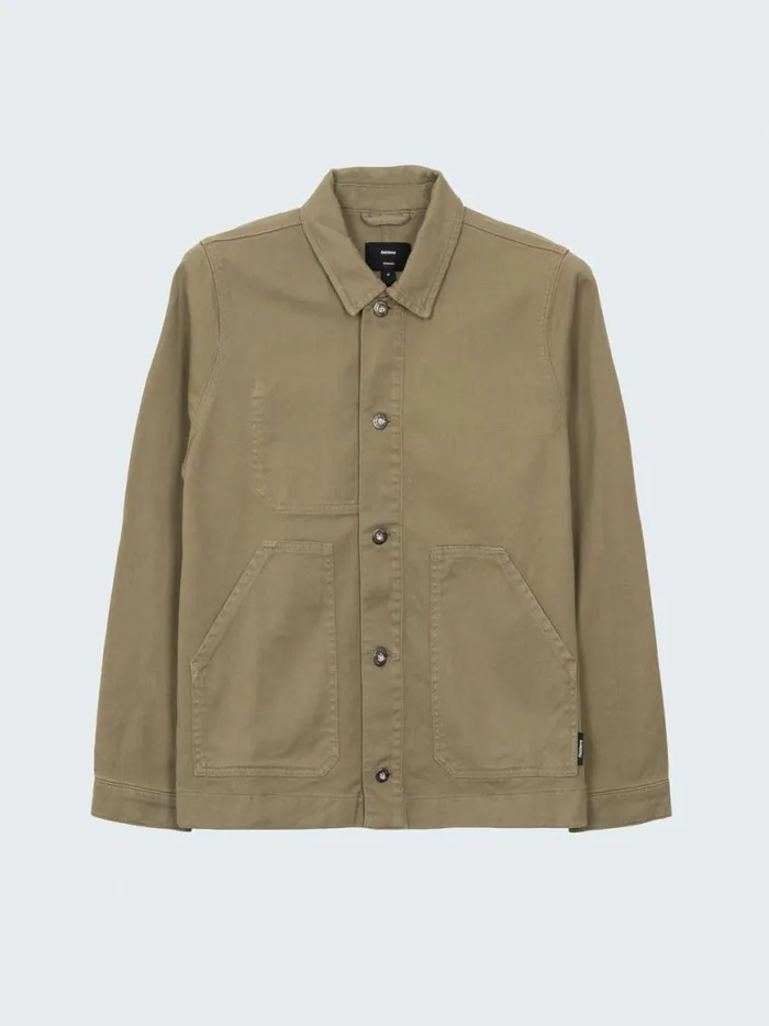 Women Yarrel Chore Jacket Willow Green Finisterre Jackets Coats and Gilets