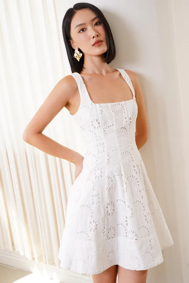 Women YUMI KIM Dresses BABE EYELET DRESS Athens Eyelet