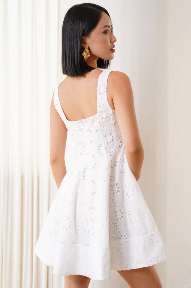 Women YUMI KIM Dresses BABE EYELET DRESS Athens Eyelet