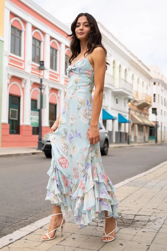 Women YUMI KIM Dresses CARMELA MAXI DRESS Full Of Love Dusk