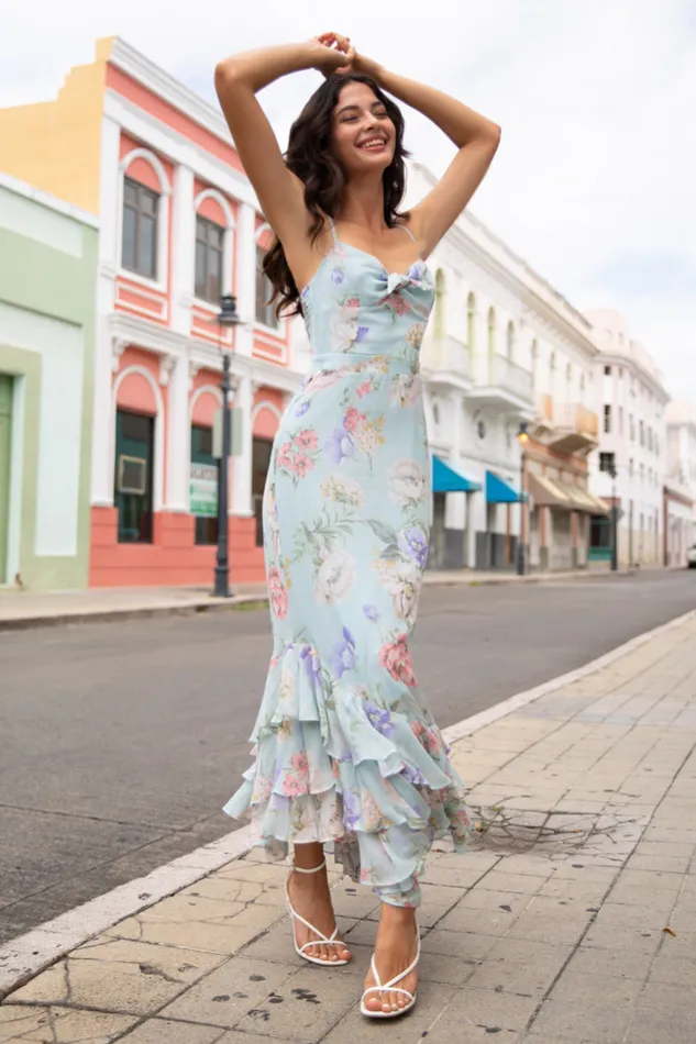 Women YUMI KIM Dresses CARMELA MAXI DRESS Full Of Love Dusk