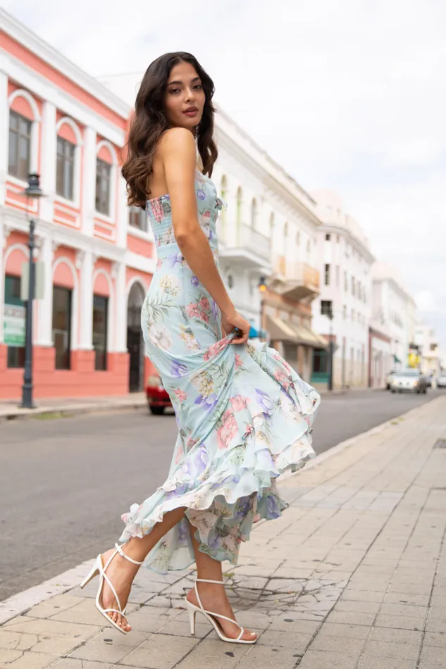 Women YUMI KIM Dresses CARMELA MAXI DRESS Full Of Love Dusk