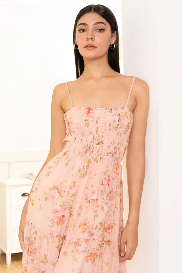 Women YUMI KIM Dresses MAUI DRESS Flirty Floral Blush
