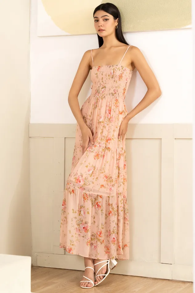 Women YUMI KIM Dresses MAUI DRESS Flirty Floral Blush
