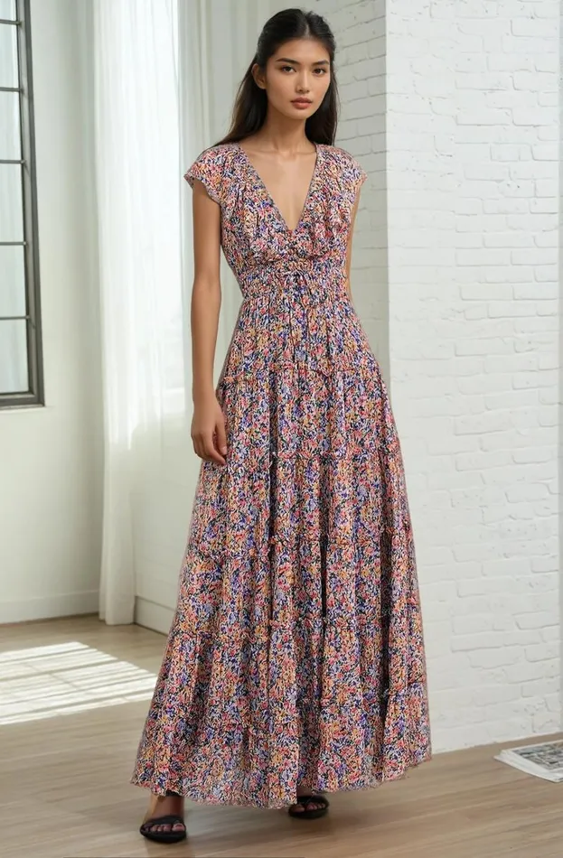 Women YUMI KIM Dresses SICILY MAXI DRESS Fantastica Black