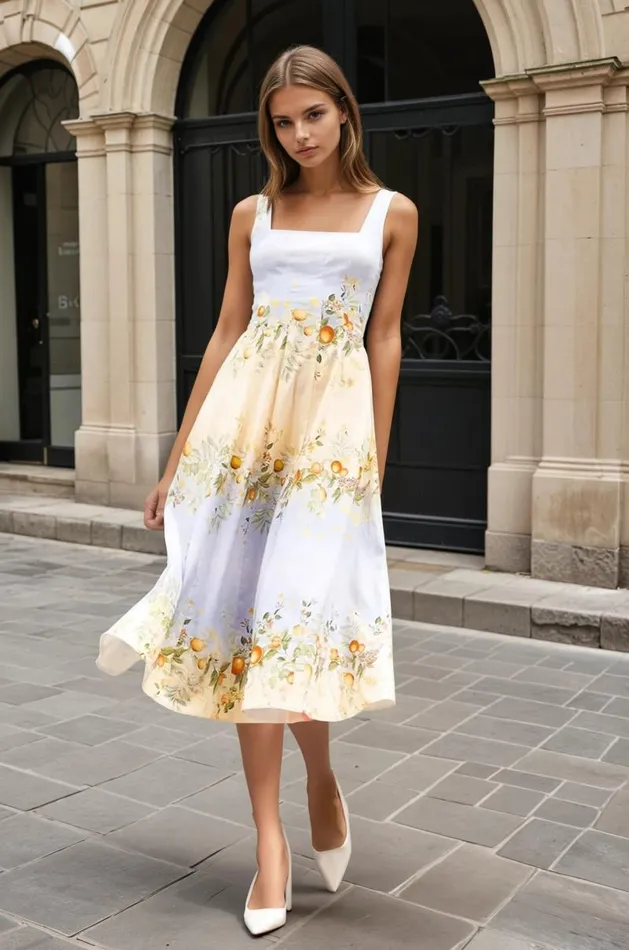 Women YUMI KIM Dresses SIENNA DRESS Coastal Grove Sunrise