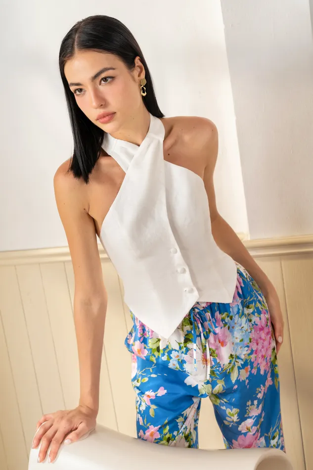 Women YUMI KIM Sets AIDA LINEN TOP White