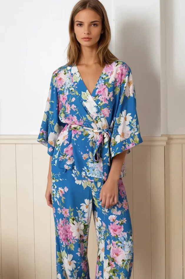 Women YUMI KIM Sets MIRANDA KIMONO TOP Soft Kiss Royal