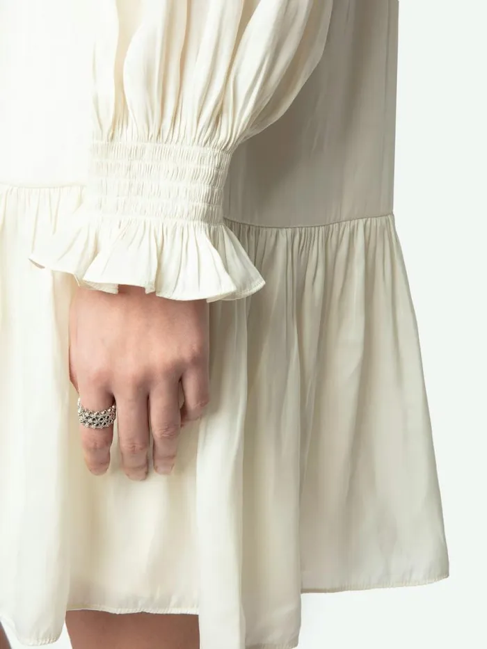 Women Zadig and Voltaire Dresses and Skirts Randy Satin Dress Flake