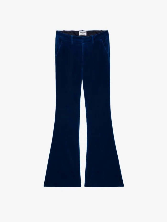 Women Zadig and Voltaire Suiting Prevy Velvet Pants Overseas Women Zadig and Voltaire Suiting Prevy Velvet Pants Overseas