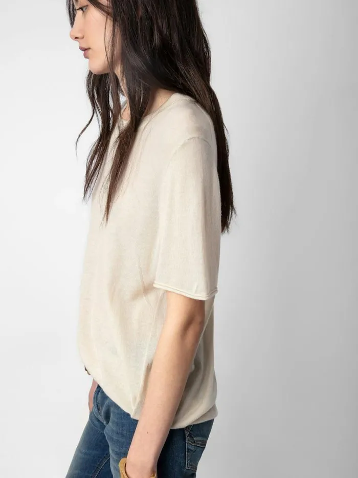 Women Zadig and Voltaire Sweaters and Cardigans Ida Cashmere Sweater Judo Women Zadig and Voltaire Sweaters and Cardigans Ida Cashmere Sweater Judo