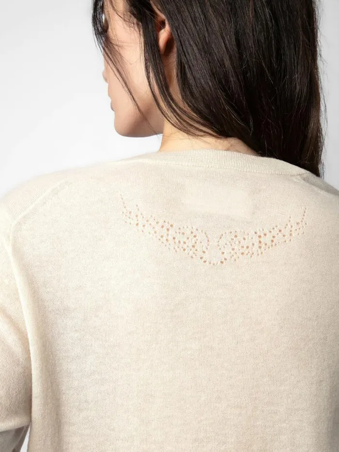 Women Zadig and Voltaire Sweaters and Cardigans Ida Cashmere Sweater Judo Women Zadig and Voltaire Sweaters and Cardigans Ida Cashmere Sweater Judo