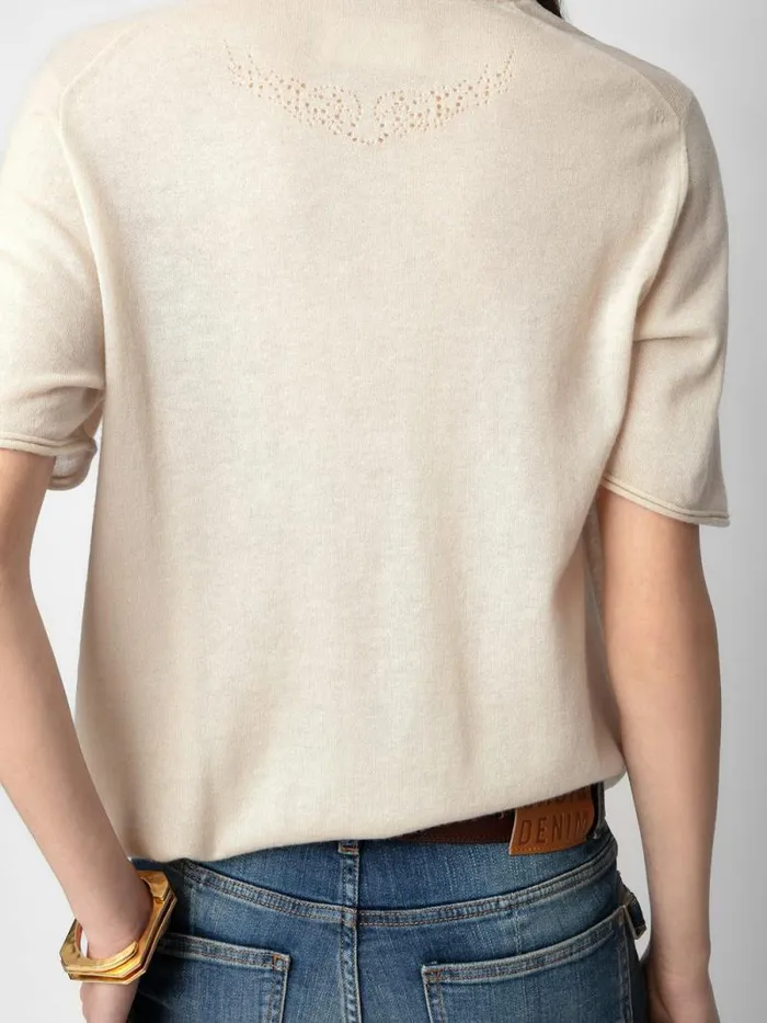 Women Zadig and Voltaire Sweaters and Cardigans Ida Cashmere Sweater Judo Women Zadig and Voltaire Sweaters and Cardigans Ida Cashmere Sweater Judo