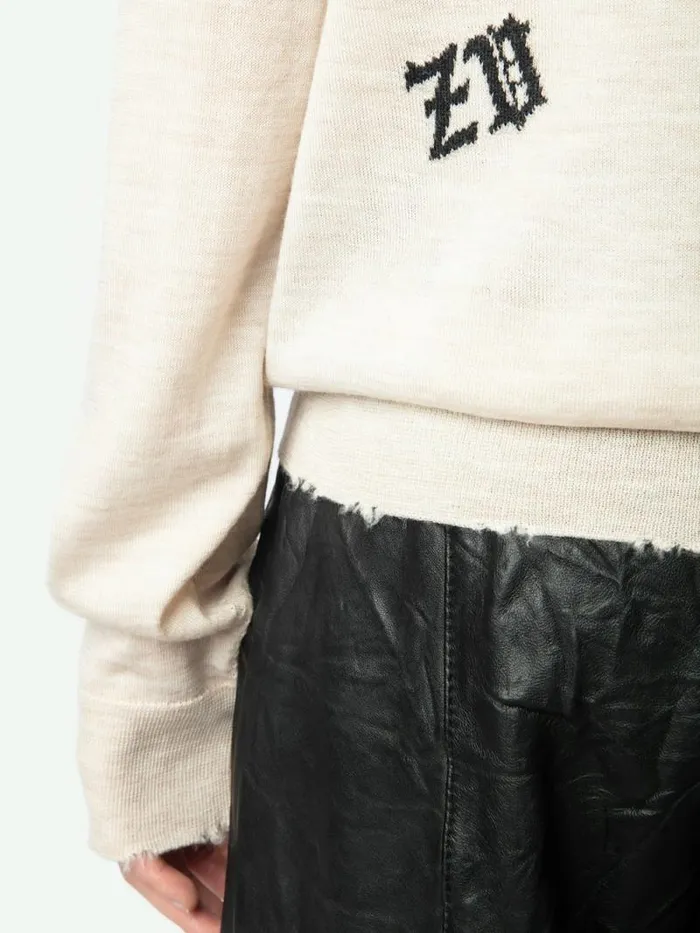 Women Zadig and Voltaire Sweaters and Cardigans Ivy Sweater Geology