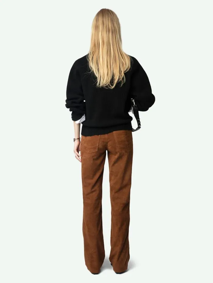Women Zadig and Voltaire Sweaters and Cardigans Moris Sweater Black Women Zadig and Voltaire Sweaters and Cardigans Moris Sweater Black