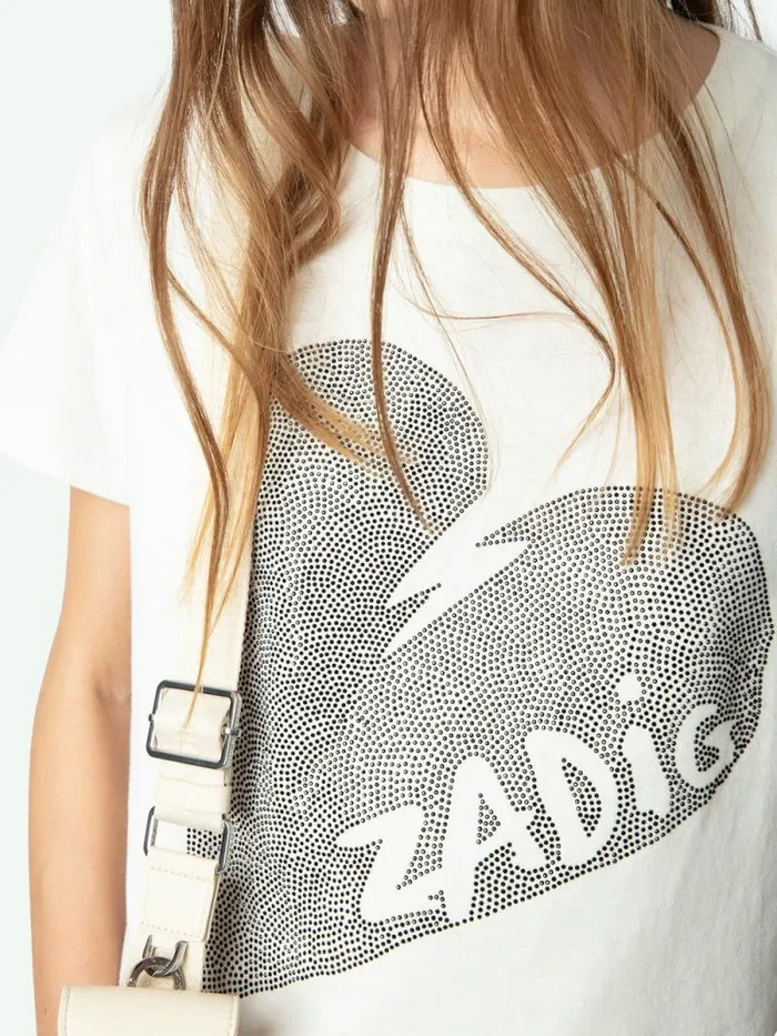 Women Zadig and Voltaire TShirts Alys Tshirt Judo Women Zadig and Voltaire TShirts Alys Tshirt Judo