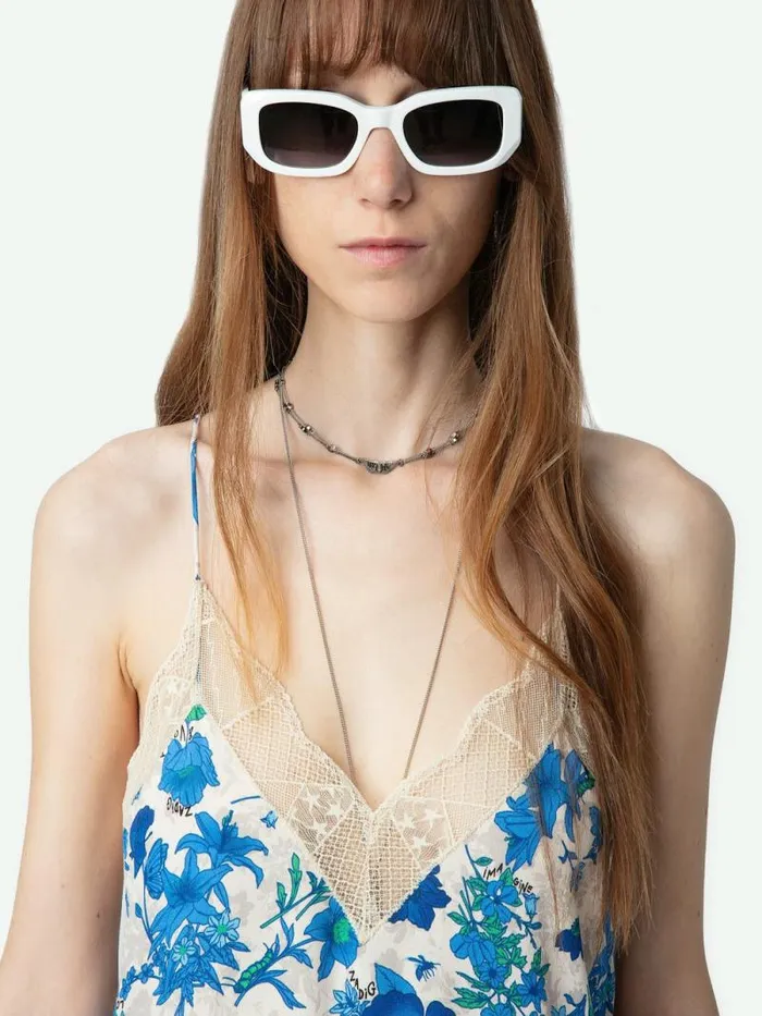 Women Zadig and Voltaire Tops and Shirts Christy Camisole Ecru Women Zadig and Voltaire Tops and Shirts Christy Camisole Ecru