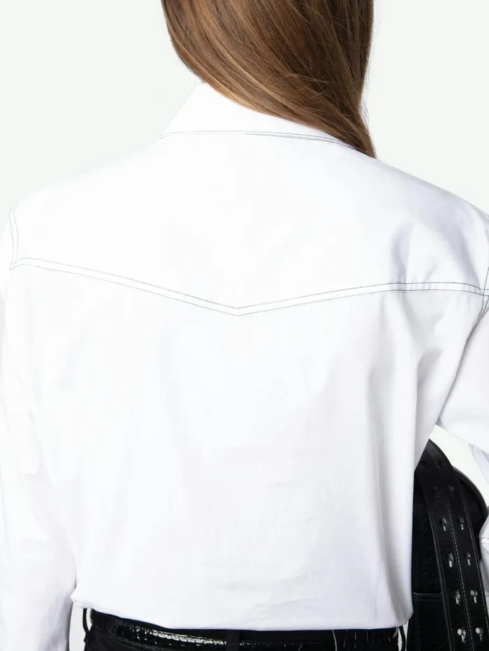 Women Zadig and Voltaire Tops and Shirts Shirt Thelma Judo